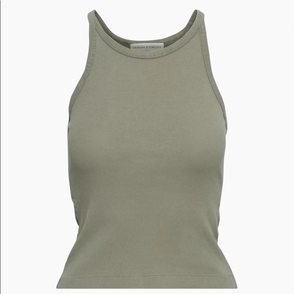 Denim Forum | The Jane Ribbed Tank - Picture 5 of 6
